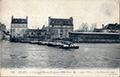 Crue de la Marne 26 Janvier 1910 (6 m 20). Quai Tiers. - La Passerelle coupée.